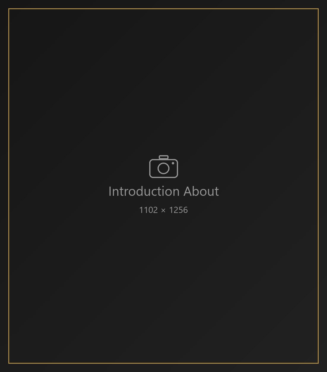 Placeholder portrait for the agency introduction